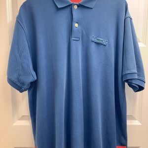 Orvis Classic Blue XL Polo Shirt for Men